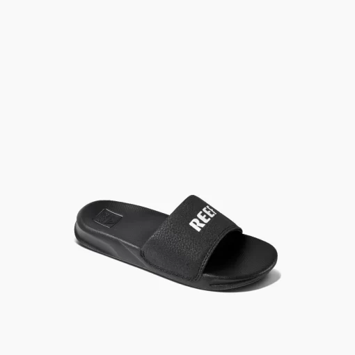 REEF Kids (5-8 Years)>Kids One Slide Reef Black/White