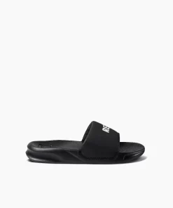 REEF Kids (5-8 Years)>Kids One Slide Reef Black/White