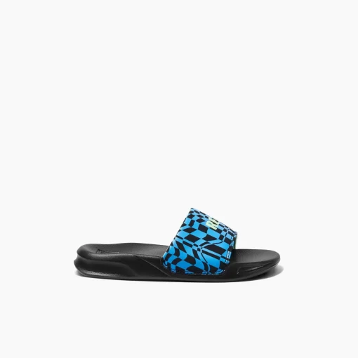 REEF Kids (5-8 Years)>Kids One Slide Swell Checkers