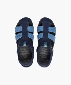 REEF Kids (5-8 Years)>Kids Water Beachy Grey/Ocean/Lime