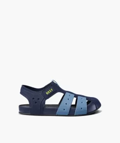 REEF Kids (5-8 Years)>Kids Water Beachy Grey/Ocean/Lime