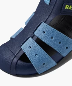 REEF Kids (5-8 Years)>Kids Water Beachy Grey/Ocean/Lime