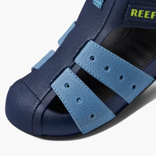 REEF Kids (5-8 Years)>Kids Water Beachy Grey/Ocean/Lime