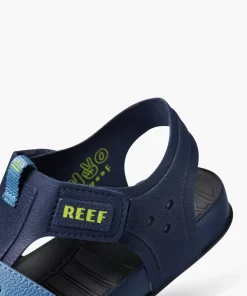 REEF Kids (5-8 Years)>Kids Water Beachy Grey/Ocean/Lime