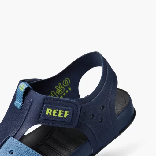 REEF Kids (5-8 Years)>Kids Water Beachy Grey/Ocean/Lime