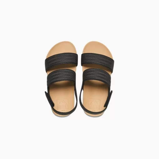 REEF Kids (5-8 Years)>Kids Water Vista Black/Tan