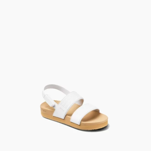 REEF Kids (5-8 Years)>Kids Water Vista White/Tan