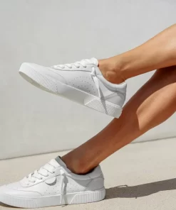 REEF Shoes>Lay Day Seas White Leather