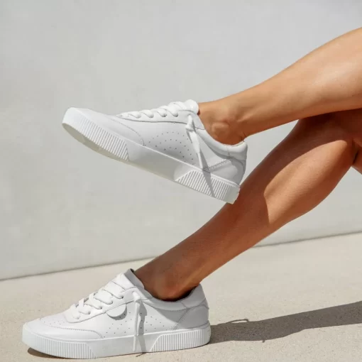 REEF Shoes>Lay Day Seas White Leather