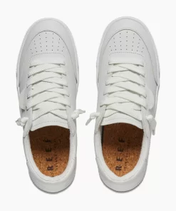 REEF Shoes>Lay Day Seas White Leather