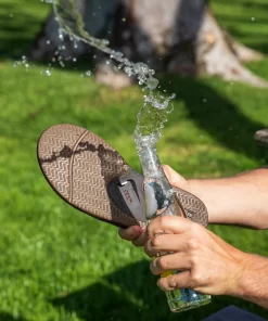 REEF Sandals | Flip Flops>Leather Fanning Dark Brown