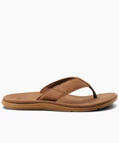 REEF Sandals | Flip Flops>Leather Santa Ana Brown