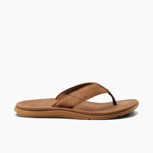 REEF Sandals | Flip Flops>Leather Santa Ana Brown