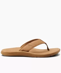 REEF Sandals | Flip Flops>Leather Santa Ana Tan