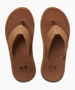 REEF Sandals | Flip Flops>Leather Santa Ana Brown