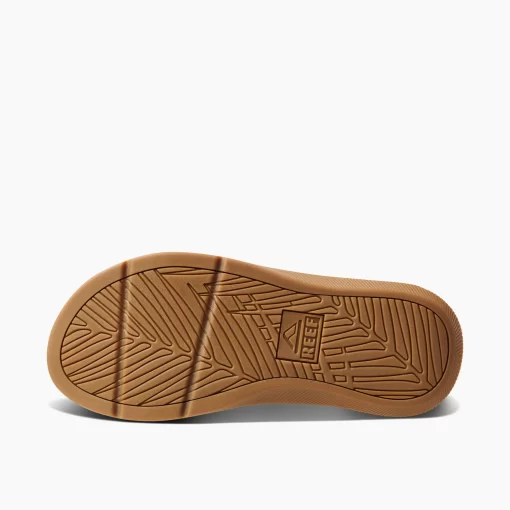 REEF Sandals | Flip Flops>Leather Santa Ana Tan