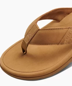 REEF Sandals | Flip Flops>Leather Santa Ana Tan