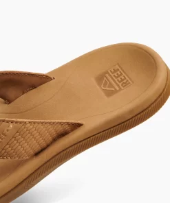 REEF Sandals | Flip Flops>Leather Santa Ana Tan