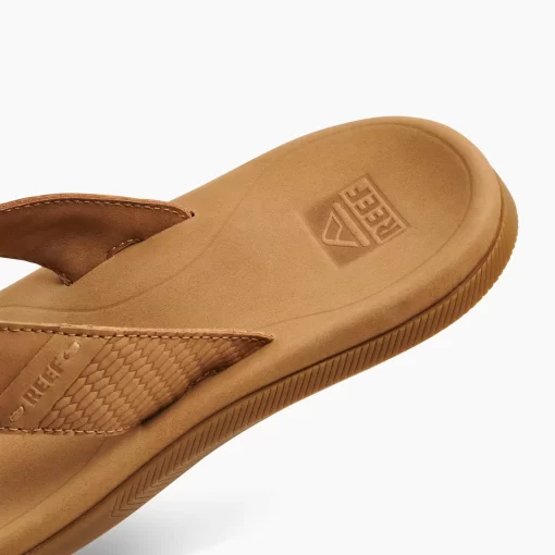 REEF Sandals | Flip Flops>Leather Santa Ana Tan