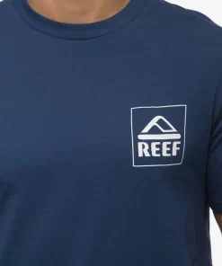 REEF T-Shirts>Liberty Short Sleeve Tee Insigna Blue