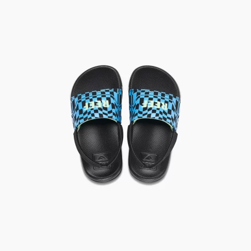 REEF Littles (2-4 Years)>Little One Slide Swell Checkers