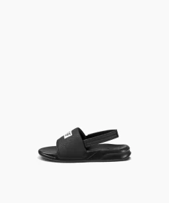 REEF Littles (2-4 Years)>Little One Slide Reef Black/White