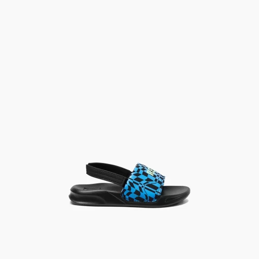 REEF Littles (2-4 Years)>Little One Slide Swell Checkers