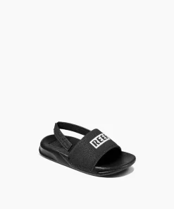 REEF Littles (2-4 Years)>Little One Slide Reef Black/White