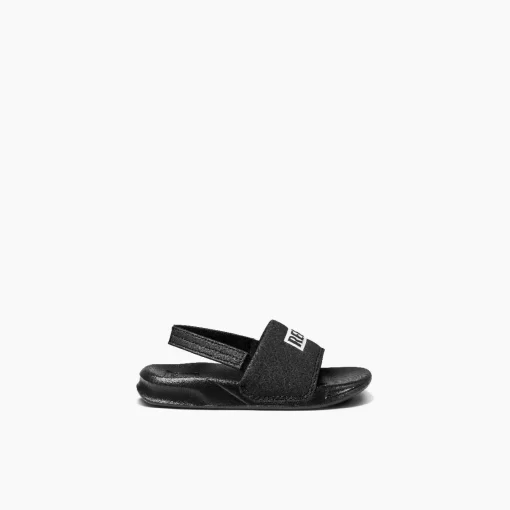 REEF Littles (2-4 Years)>Little One Slide Reef Black/White