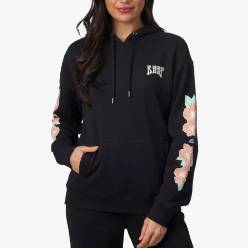 REEF Lounge Sets | Hoodies & Jackets>Lizzie Pullover Hoodie Caviar