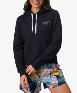 REEF Hoodies & Jackets>Local Gal Pullover Crop Hoodie Caviar