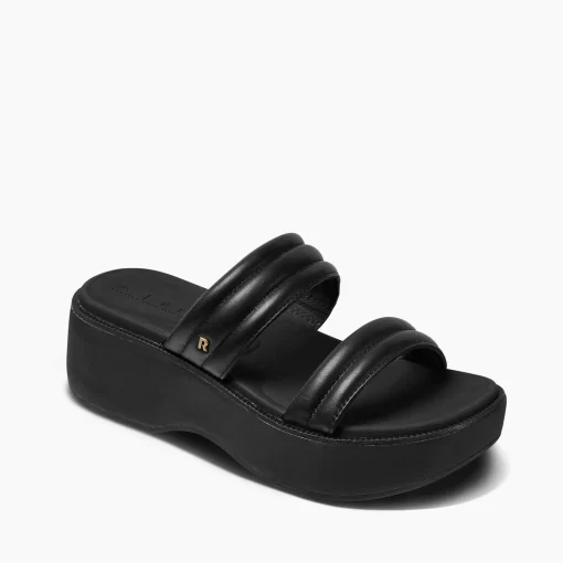 REEF Sandals | Slides>Lofty Lux Hi Black