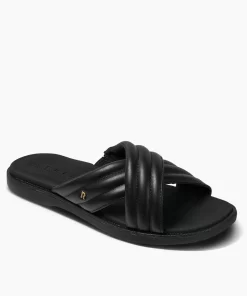 REEF Sandals | Slides>Lofty Lux X Black