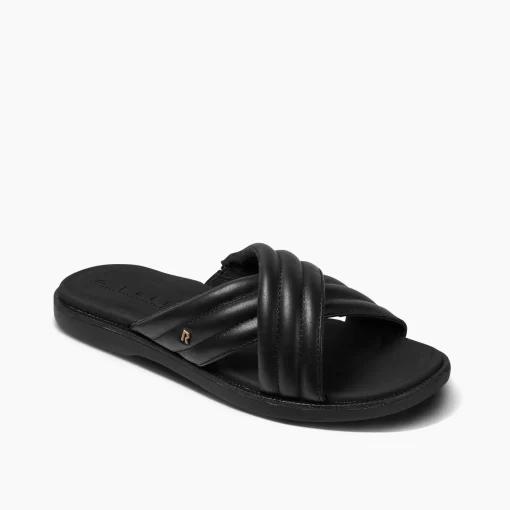 REEF Sandals | Slides>Lofty Lux X Black