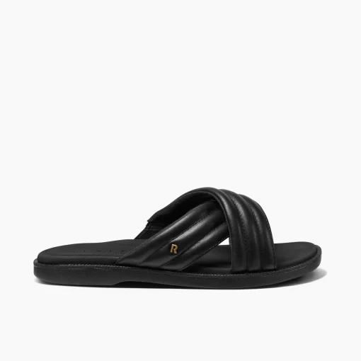 REEF Sandals | Slides>Lofty Lux X Black