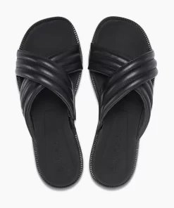 REEF Sandals | Slides>Lofty Lux X Black