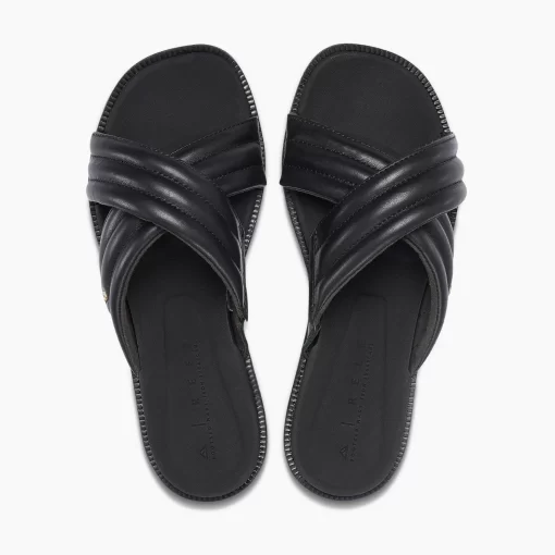 REEF Sandals | Slides>Lofty Lux X Black