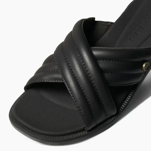 REEF Sandals | Slides>Lofty Lux X Black