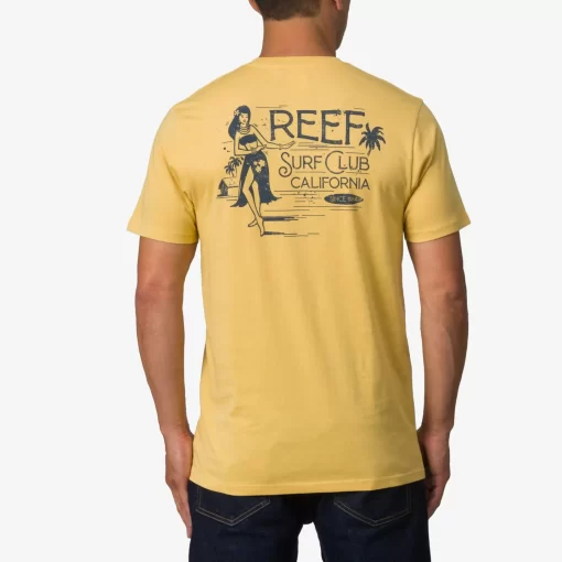 REEF T-Shirts>Malibu Short Sleeve T-Shirt Rattan