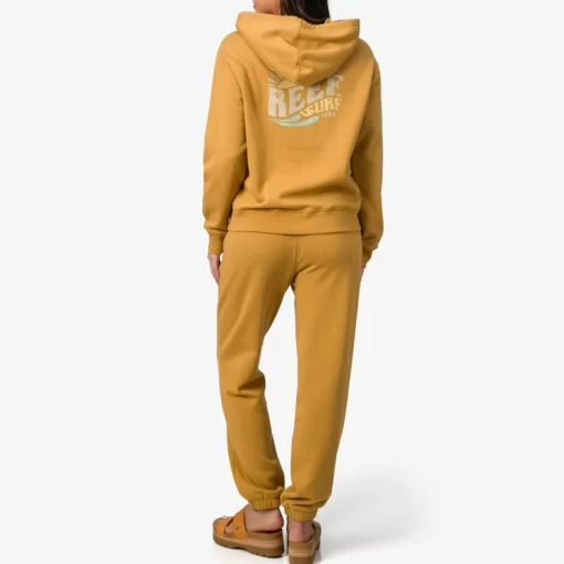 REEF Lounge Sets | Sweatpants>Marina Fleece Jogger Honey Mustard