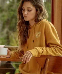 REEF Lounge Sets | Hoodies & Jackets>Marina Fleece Pullover Honey Mustard