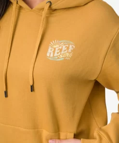 REEF Lounge Sets | Hoodies & Jackets>Marina Fleece Pullover Honey Mustard