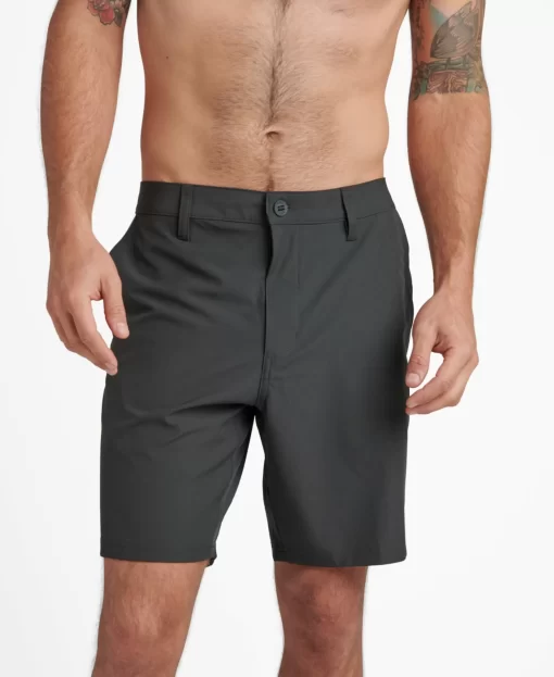 REEF Shorts & Board Shorts>Medford Hybrid Short 19" Caviar