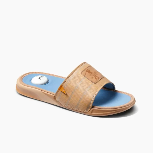 REEF Sandals | Slides>Mulligan Slide Sandy Tartan