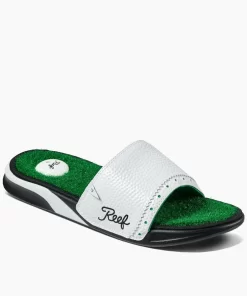 REEF Sandals | Slides>Mulligan Slide Green