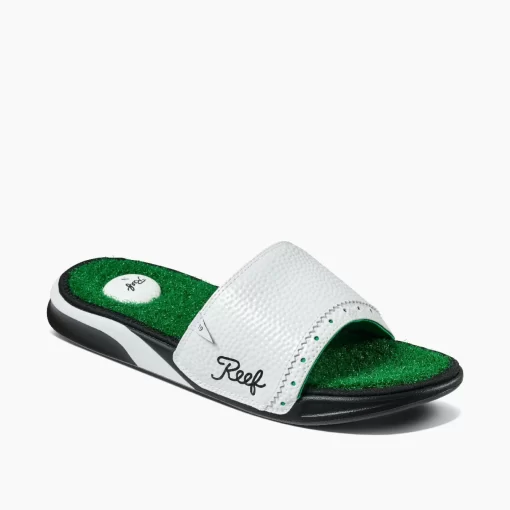 REEF Sandals | Slides>Mulligan Slide Green