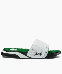 REEF Sandals | Slides>Mulligan Slide Green