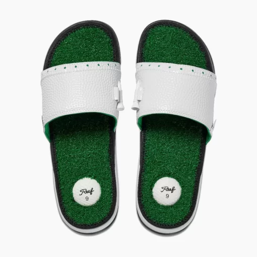 REEF Sandals | Slides>Mulligan Slide Green