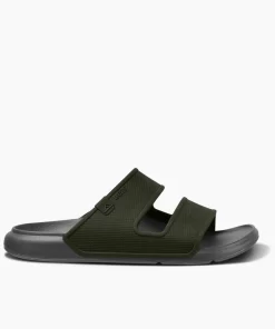 REEF Sandals | Slides>Oasis Double Up Grey/Olive