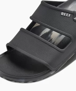 REEF Sandals | Slides>Oasis Double Up Black/Taupe Marble